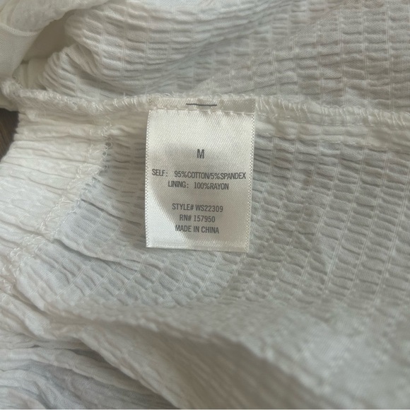 NWT Mi Ami from Francesca’s Jessie Bow Back Peplum Blouse Size M - Picture 10 of 10